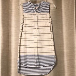 Striped Tank Top Tunic